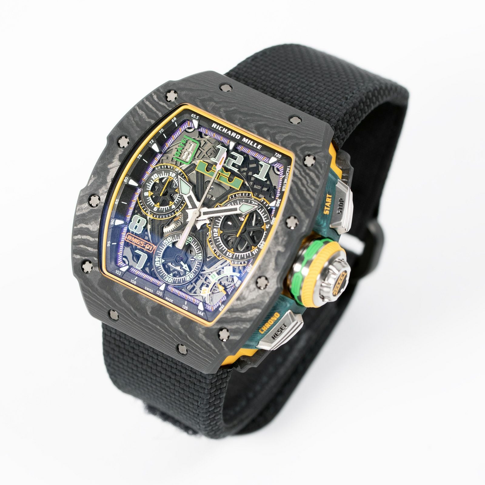新品】リシャールミル 時計 RM65-01 レブロンジェームスブラック