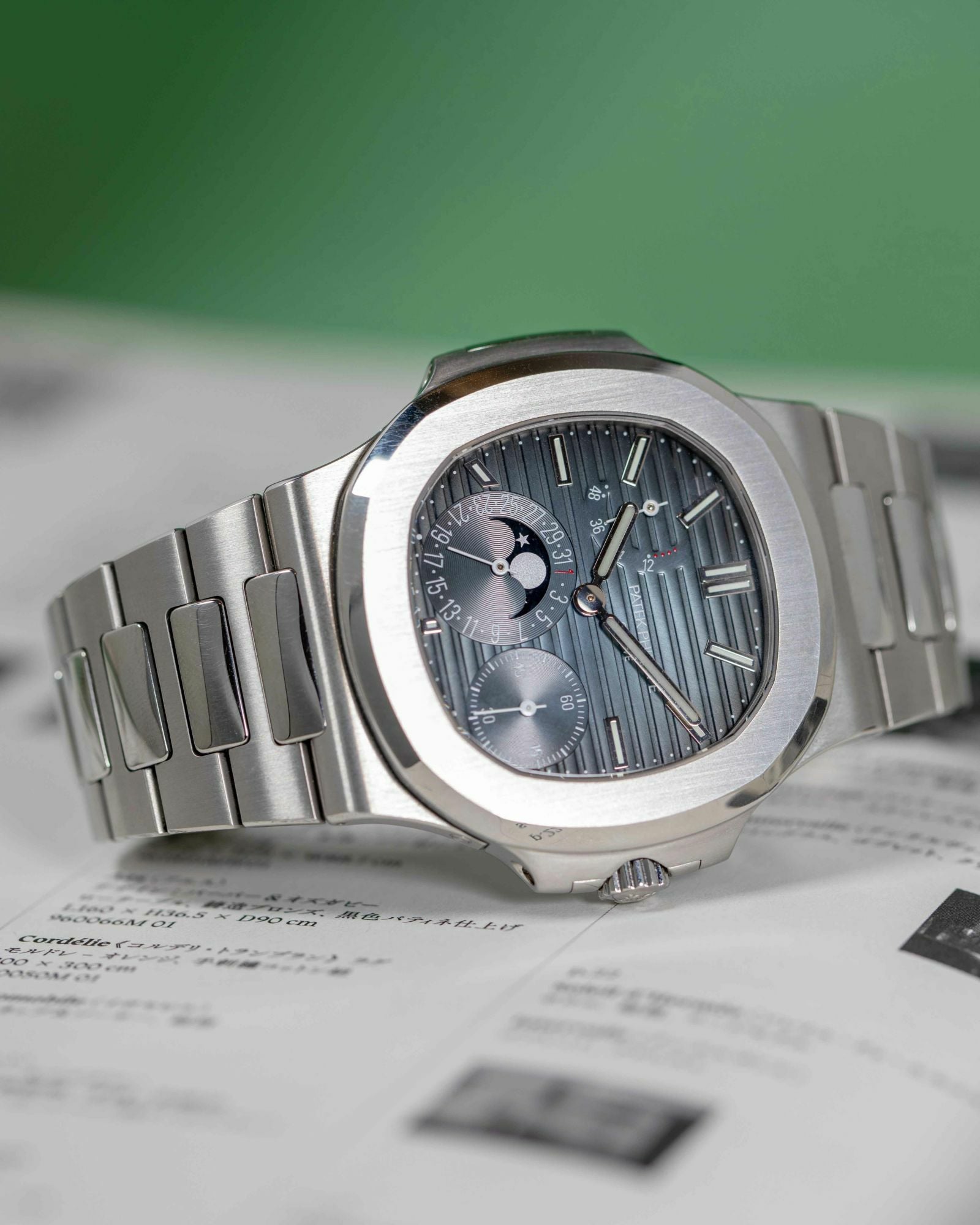 中古SA】パテック フィリップ 時計 ノーチラス 5712/1A-001 ブルー文字
