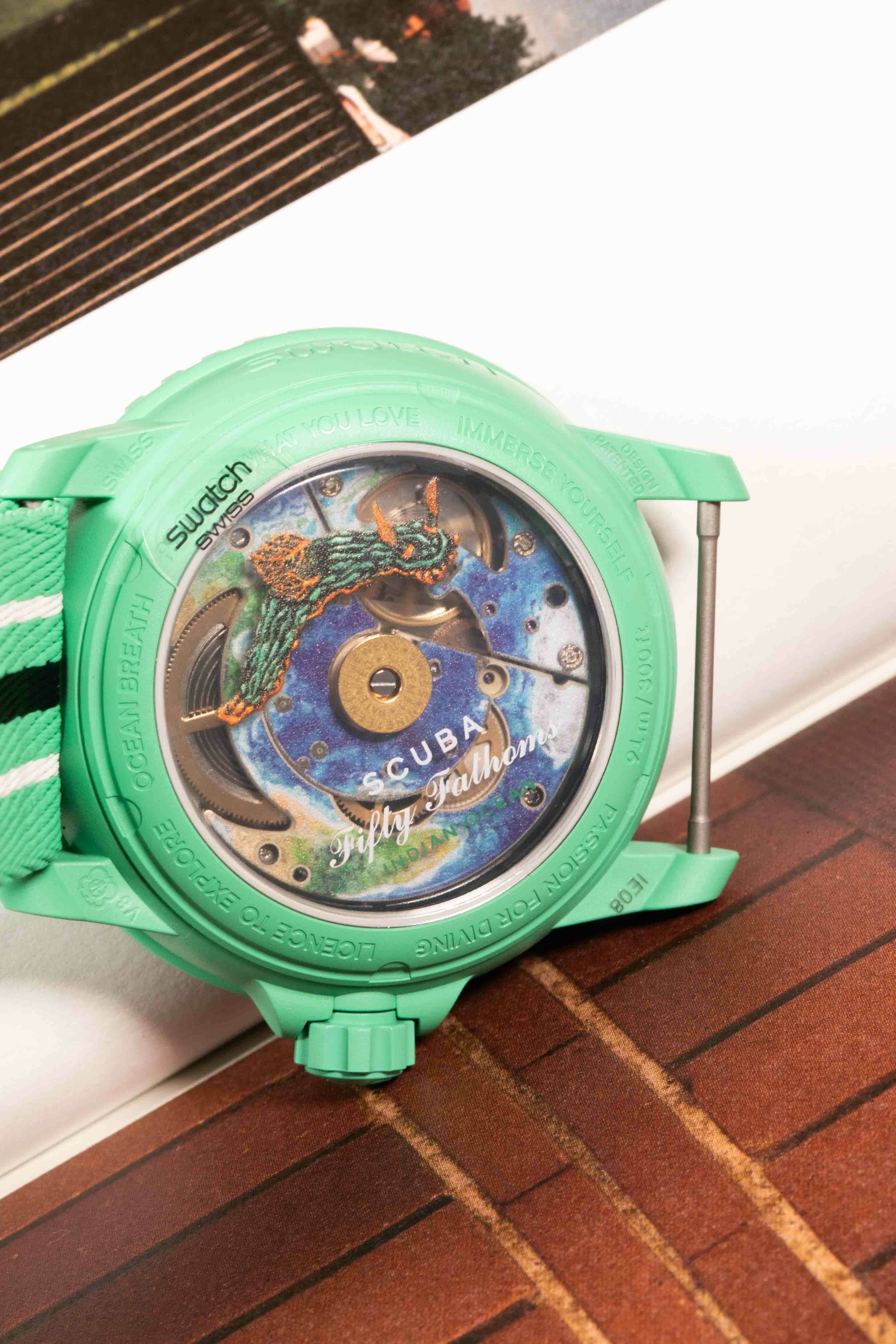 新品】 ブランパン × スウォッチ 時計 インディアン オーシャン