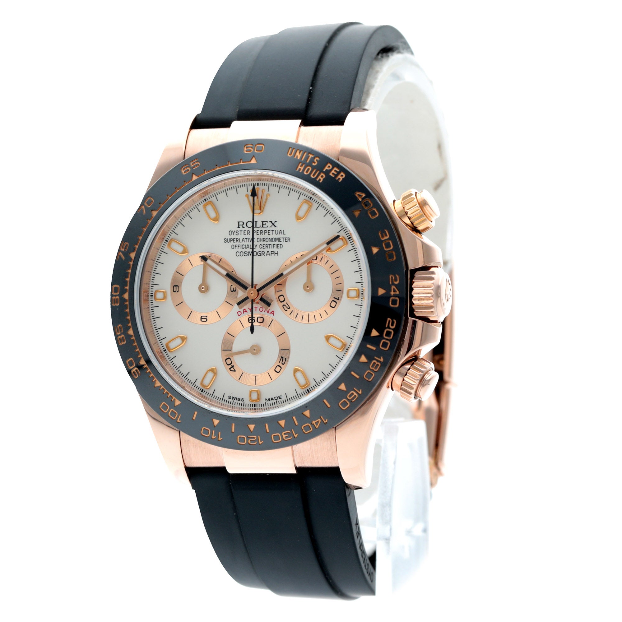 中古A】 ロレックス 時計 コスモグラフ デイトナ 116515LN アイボリー