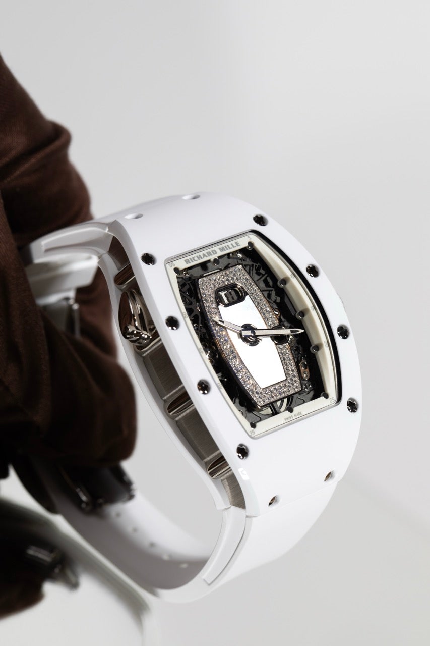 リシャールミル　Richard Mille レディース　ボックス リシャールミル レディース 白 新品 リシャール ミル 時計 ATZホワイト