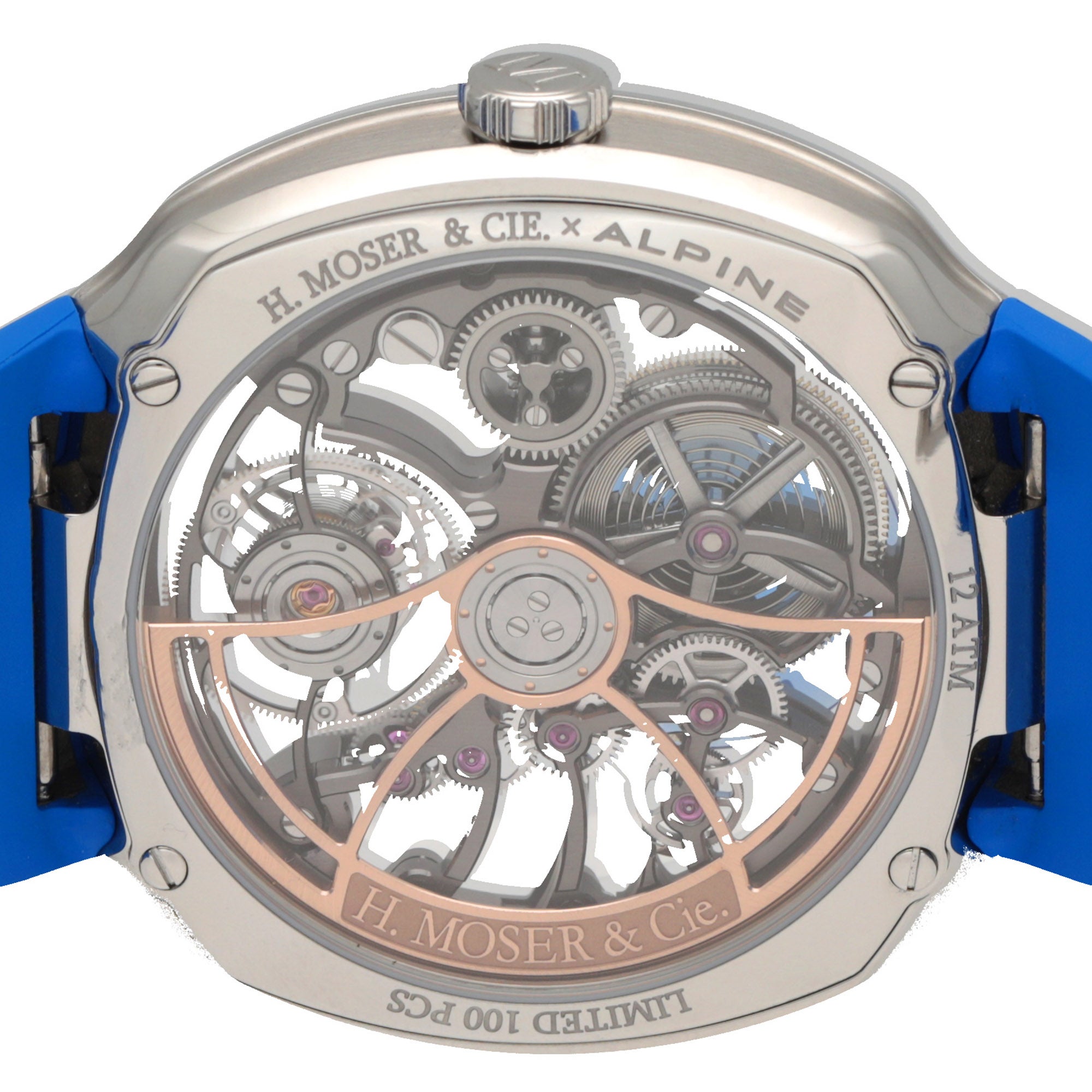 中古SA】 H.モーザー 時計 ストリームライナー アルピーヌ リミテッド