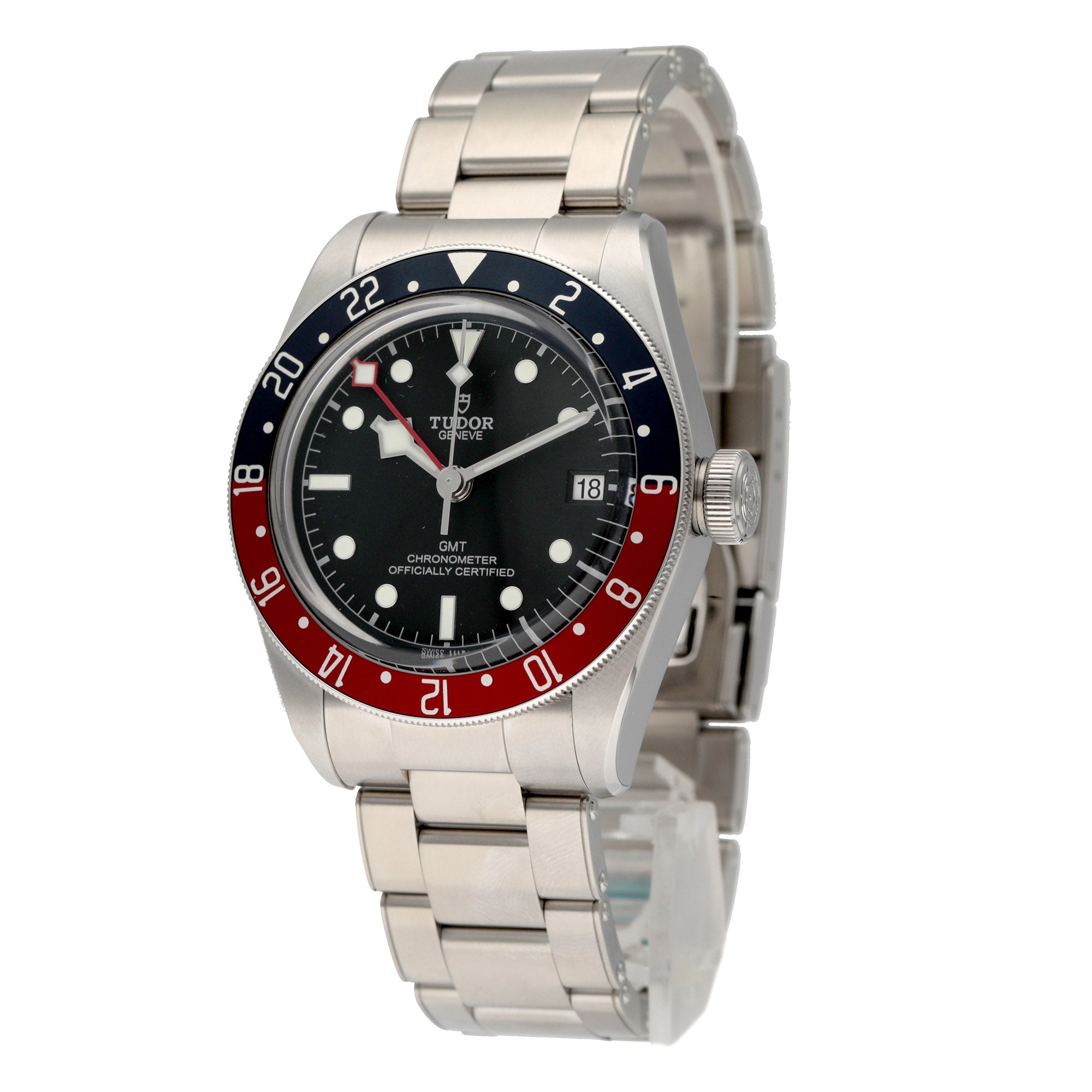 新品】 チューダー 時計 ヘリテージ ブラックベイ GMT 79830RB