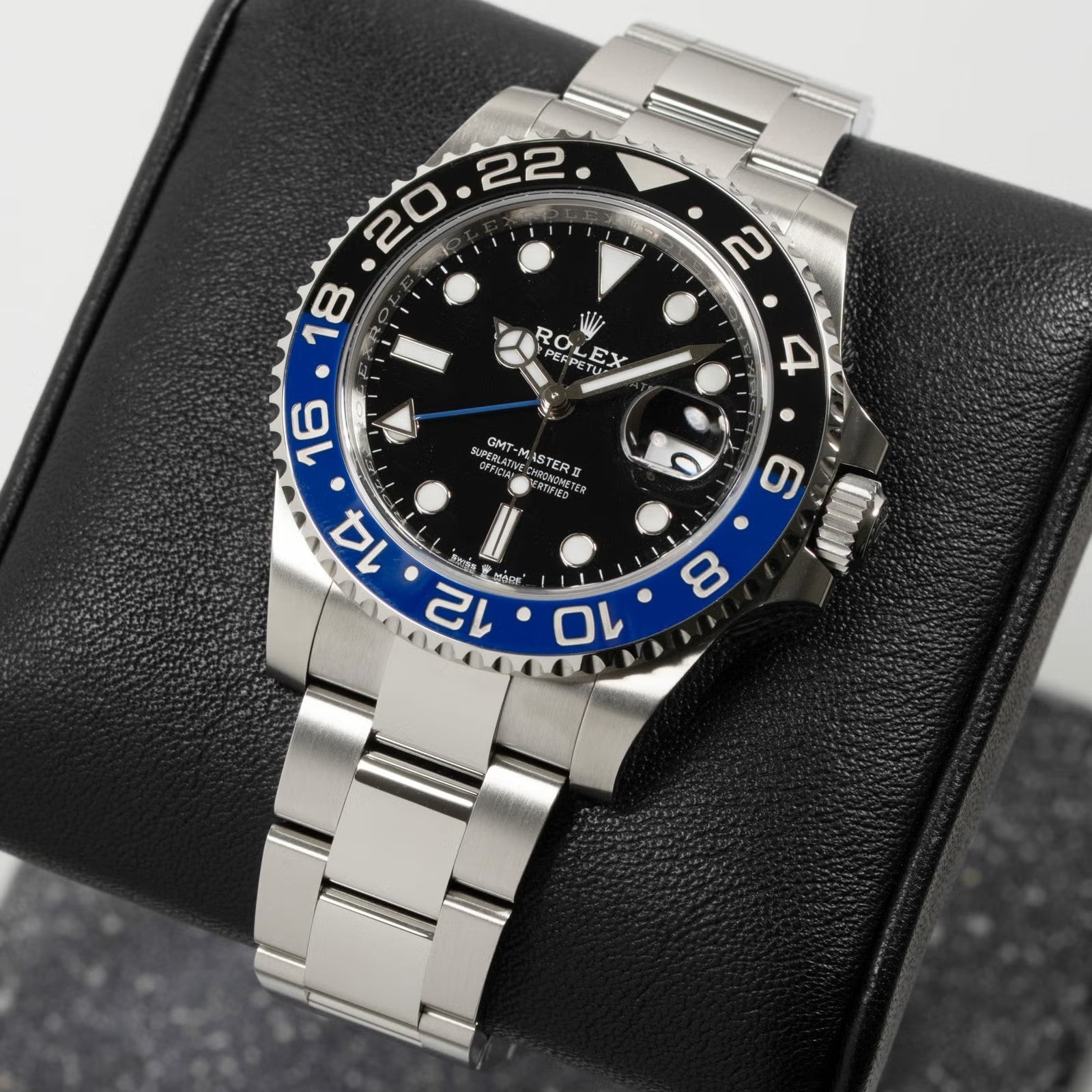 新品】ロレックス 時計 GMTマスターⅡ 126710BLNR ブラック文字盤